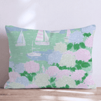 Nantucket Sail Throw Pillow - Hillcroft Home