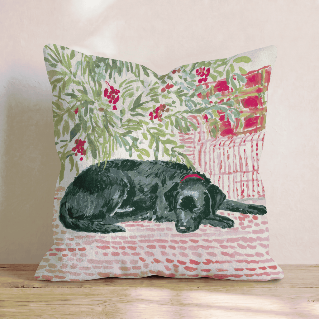 Nap Under The Tree Throw Pillow - Hillcroft Home