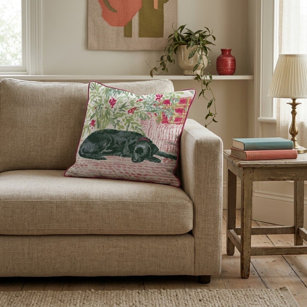 Nap Under The Tree Throw Pillow - Hillcroft Home
