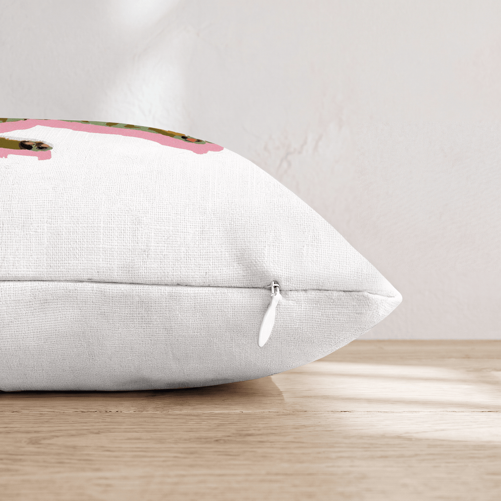Napping Chester Throw Pillow - Hillcroft Home