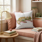Napping Chester Throw Pillow - Hillcroft Home