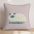 Naptime For The Ragdoll Throw Pillow - Hillcroft Home