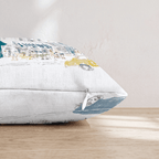 Nashville Cafe Throw Pillow - Hillcroft Home