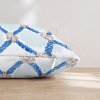 Nautical Rope Repeat Throw Pillow - Hillcroft Home