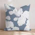 Navy Blue Sunrise Throw Pillow - Hillcroft Home