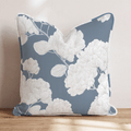 Navy Blue Sunrise Throw Pillow - Hillcroft Home