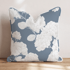 Navy Blue Sunrise Throw Pillow - Hillcroft Home