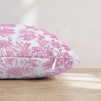 Neon Palms Throw Pillow - Hillcroft Home