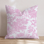 Neon Palms Throw Pillow - Hillcroft Home