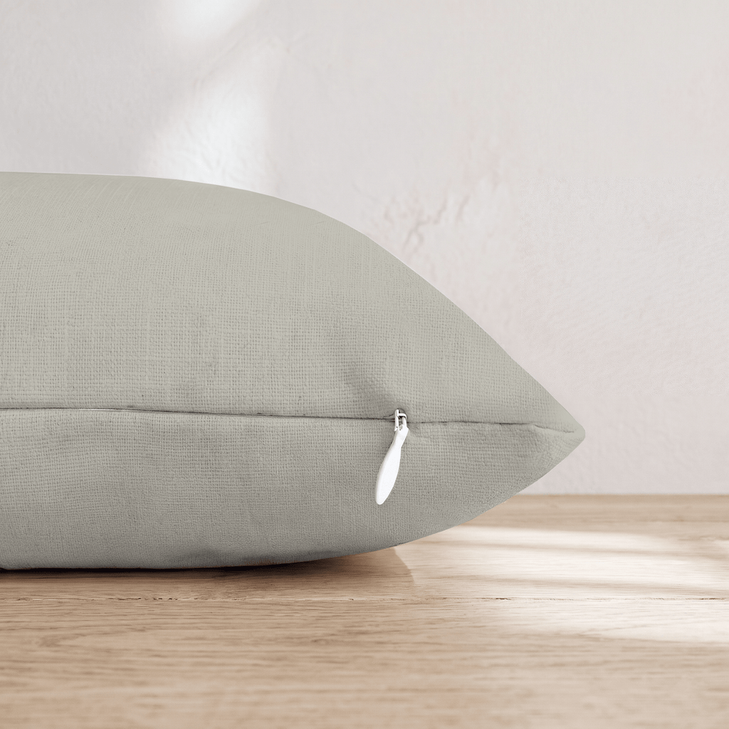 Neutral Beige Throw Pillow - Hillcroft Home