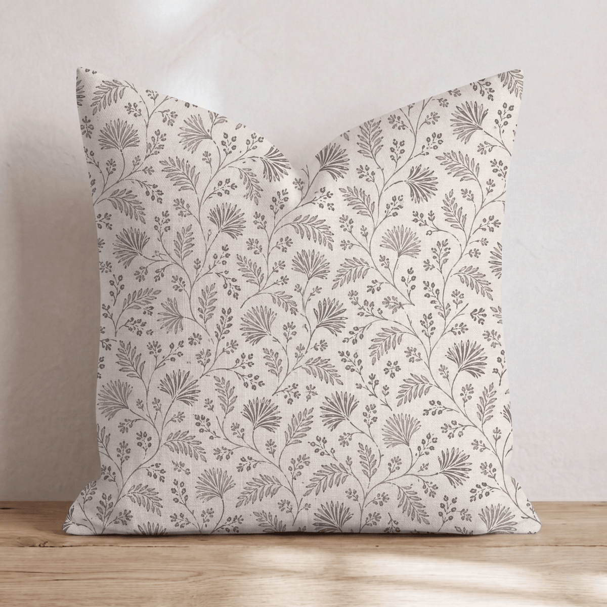 Neutral Botanicals Throw Pillow throw pillow - Hillcroft Home