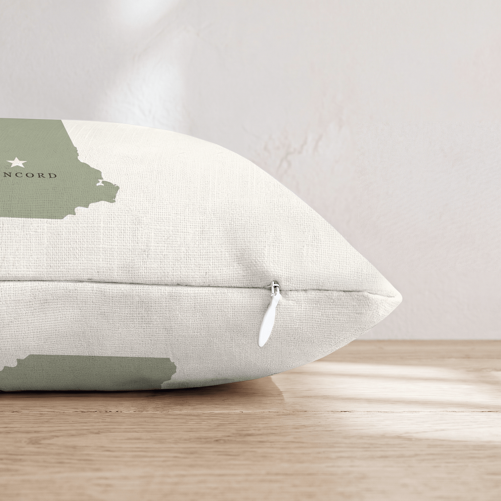 New Hampshire State Capital Throw Pillow - Hillcroft Home