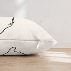 New Jersey Home Throw Pillow - Hillcroft Home