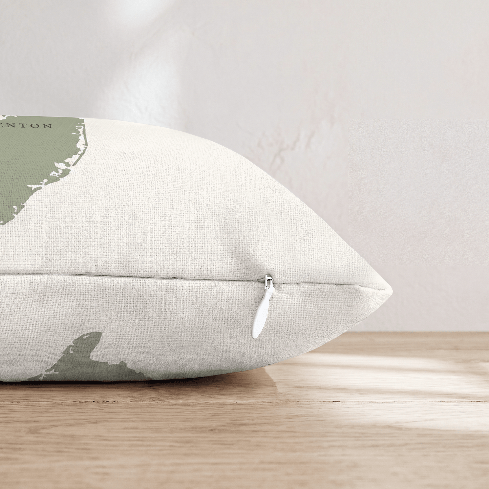 New Jersey State Capital Throw Pillow - Hillcroft Home
