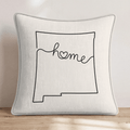 New Mexico Home Throw Pillow - Hillcroft Home
