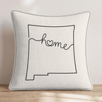 New Mexico Home Throw Pillow - Hillcroft Home