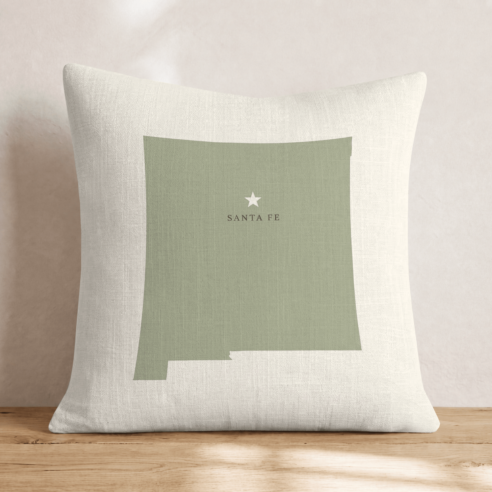 New Mexico State Capital Throw Pillow - Hillcroft Home
