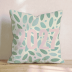 New Year Serif Large Throw Pillow - Hillcroft Home