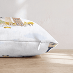New York Taxi Throw Pillow - Hillcroft Home