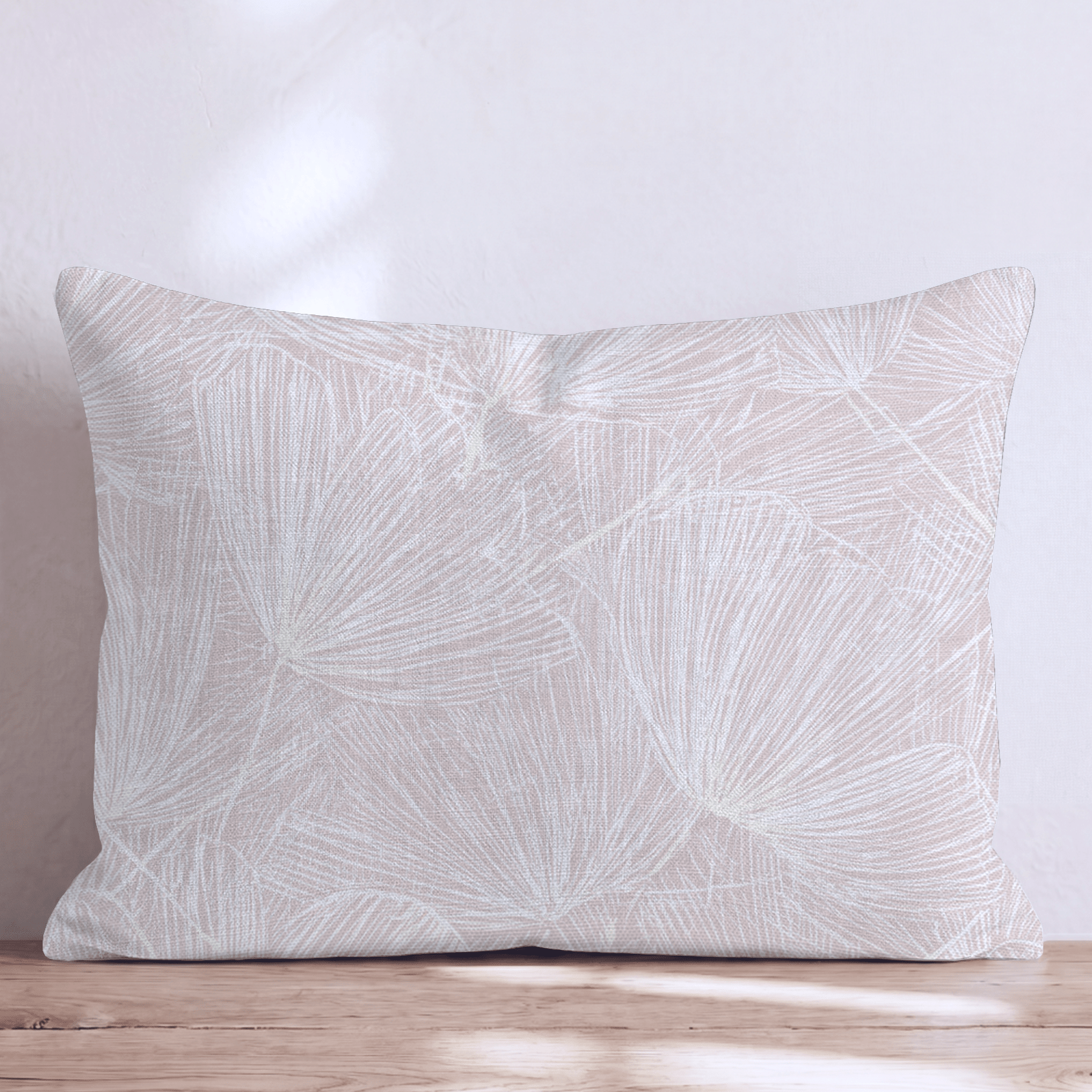 Nicole Pink Throw Pillow - Hillcroft Home