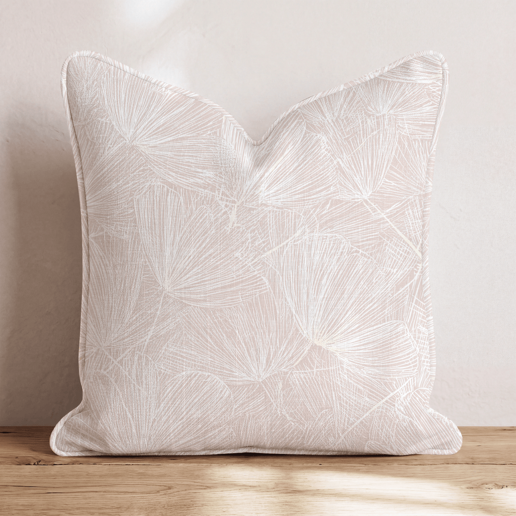 Nicole Pink Throw Pillow - Hillcroft Home
