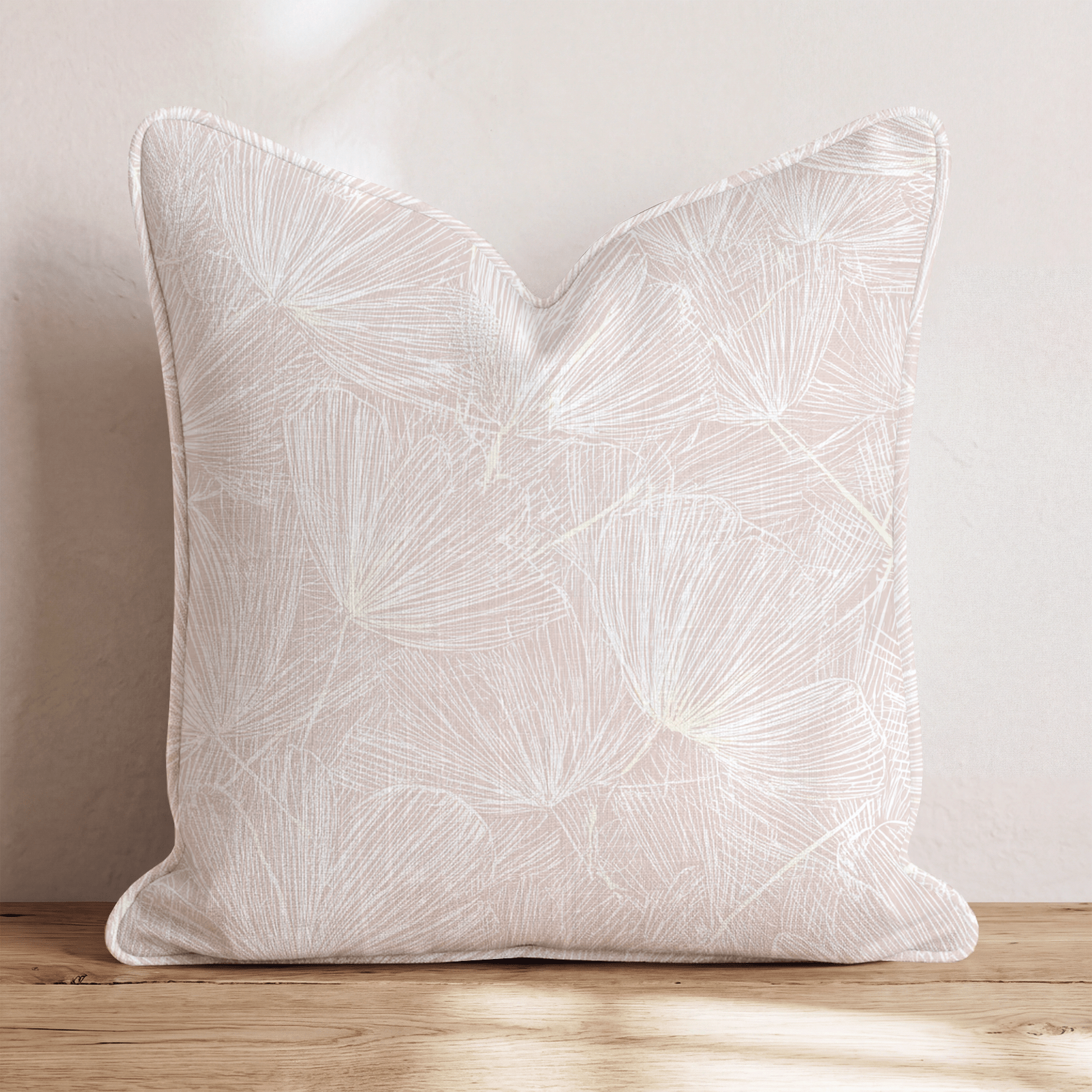Nicole Pink Throw Pillow - Hillcroft Home