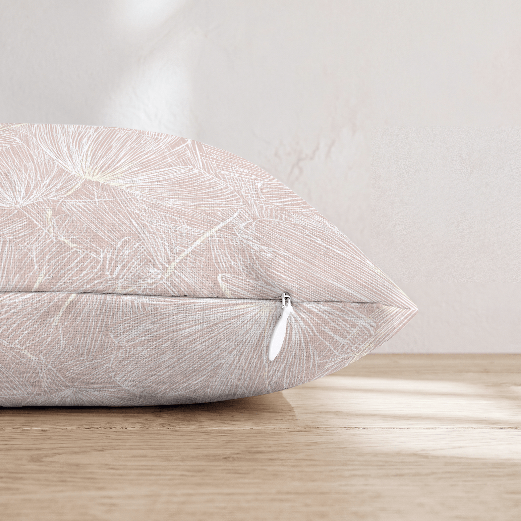 Nicole Pink Throw Pillow - Hillcroft Home