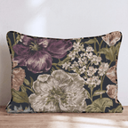 Night Blooms Throw Pillow throw pillow - Hillcroft Home