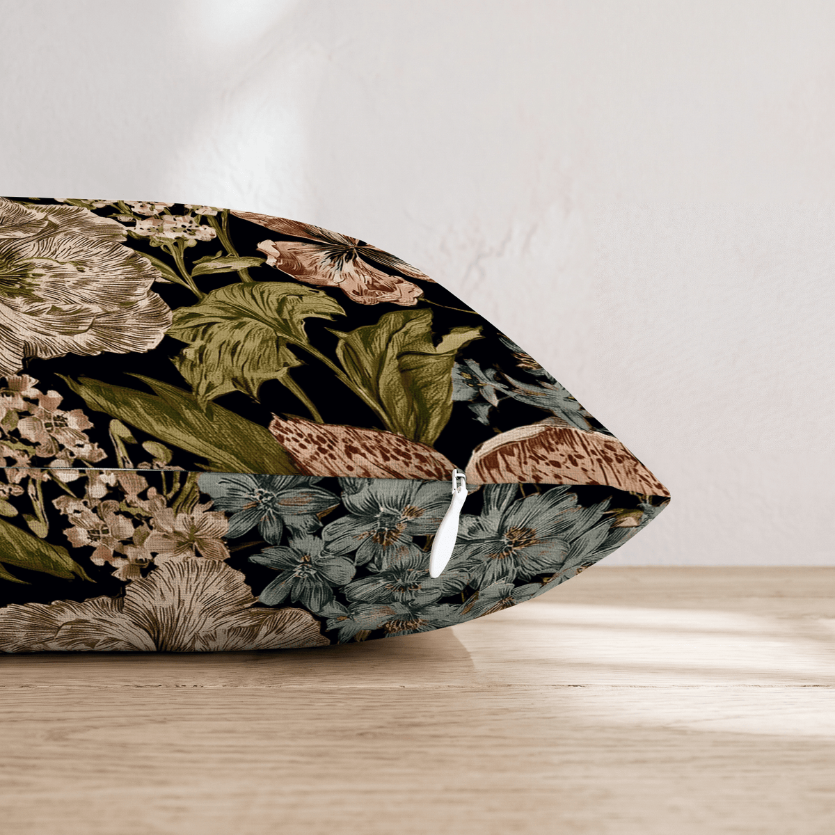 Night Blooms Throw Pillow throw pillow - Hillcroft Home