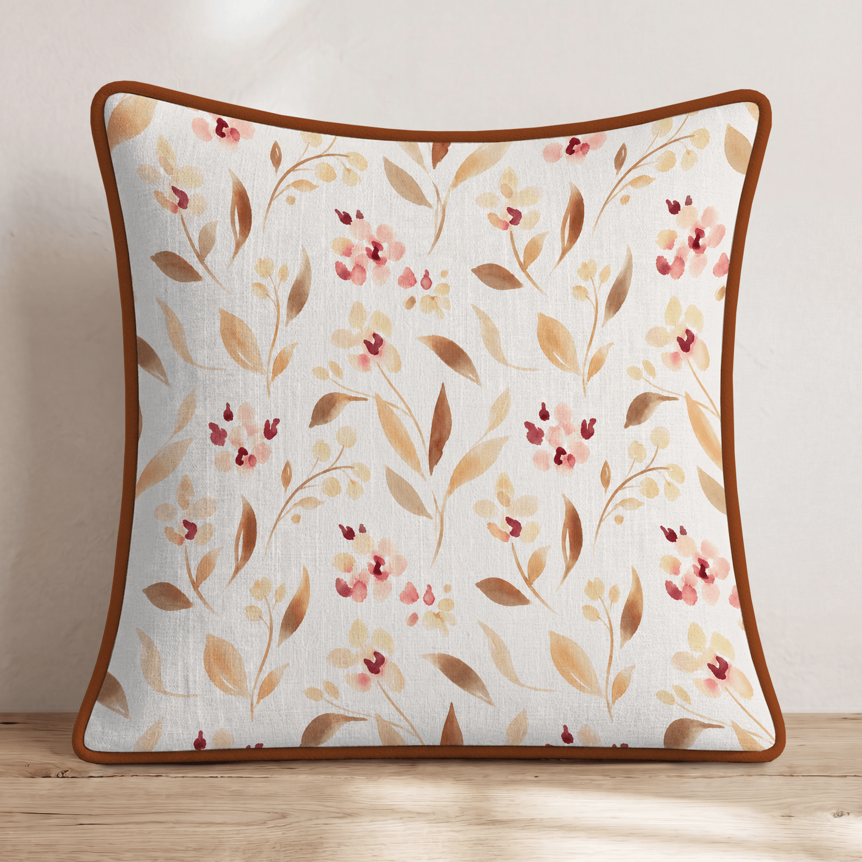 Niles Floral Throw Pillow - Hillcroft Home