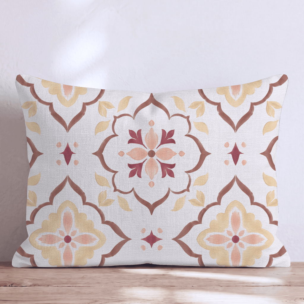 Niles Mosaic Throw Pillow - Hillcroft Home