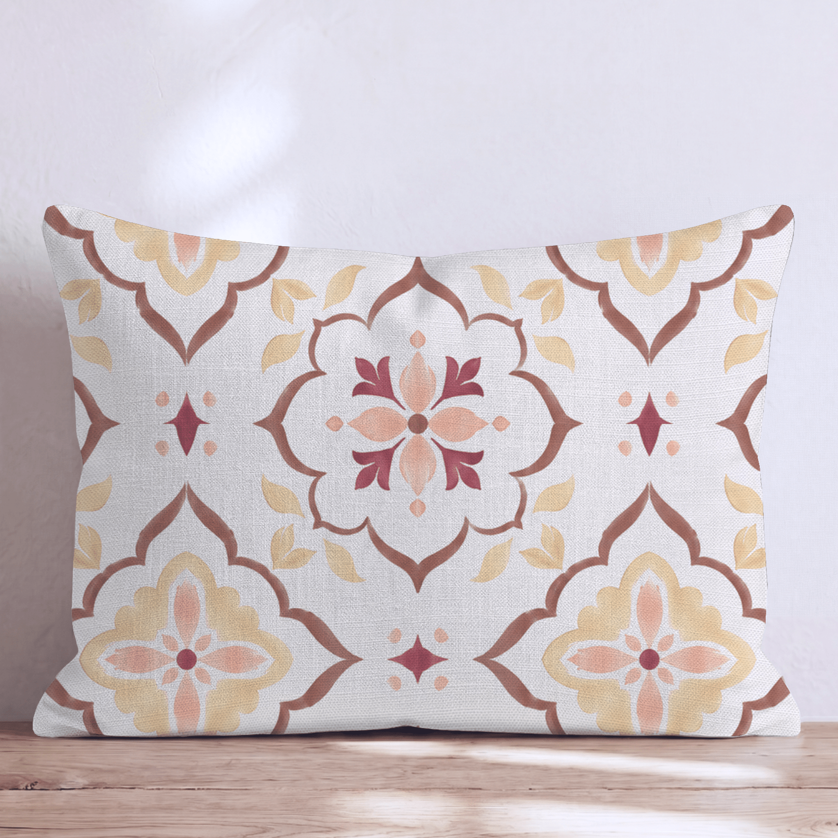Niles Mosaic Throw Pillow - Hillcroft Home