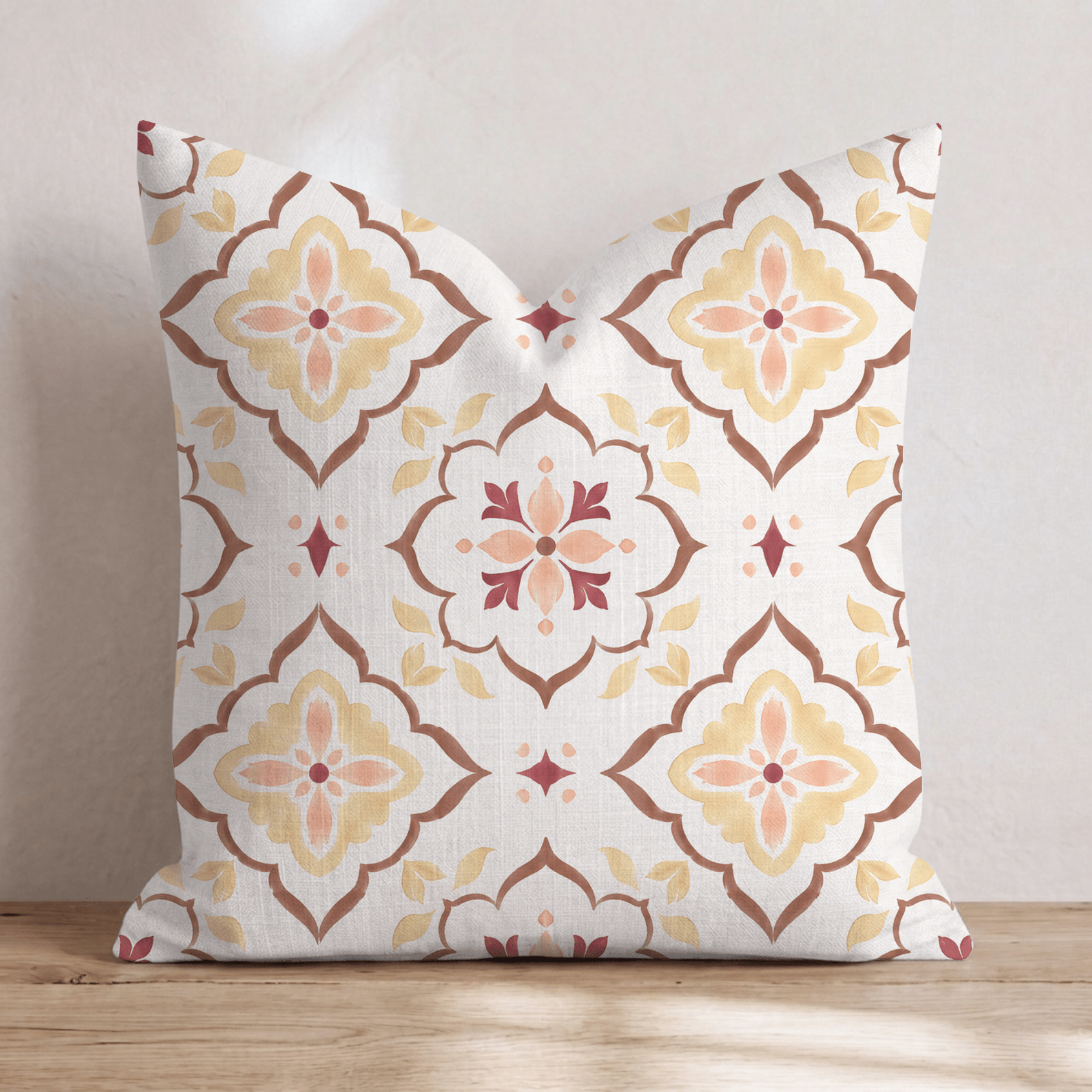 Niles Mosaic Throw Pillow - Hillcroft Home