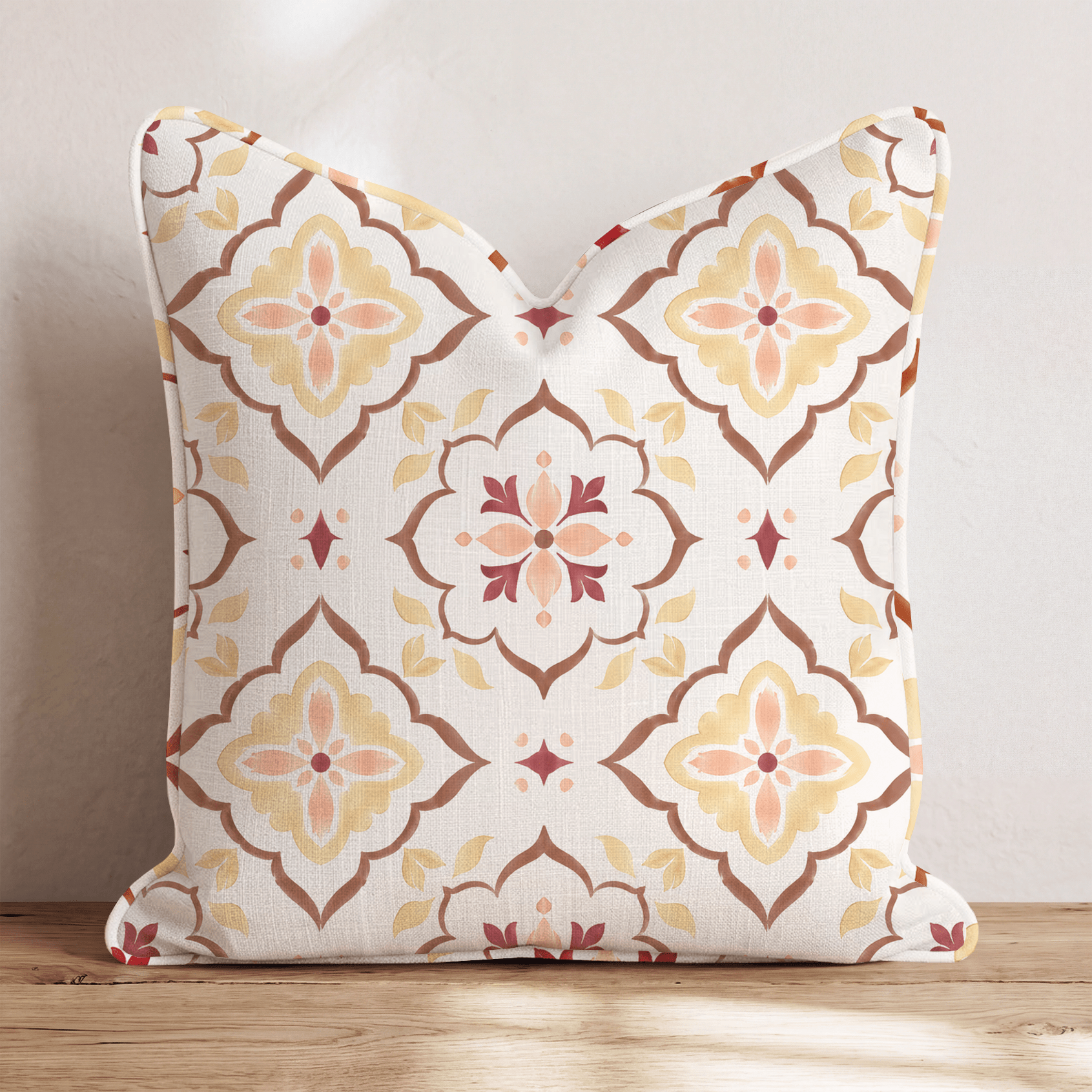 Niles Mosaic Throw Pillow - Hillcroft Home