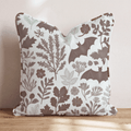 Nocturnal Botanical Throw Pillow - Hillcroft Home