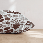 Nocturnal Botanical Throw Pillow - Hillcroft Home