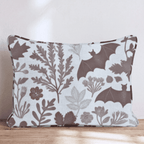 Nocturnal Botanical Throw Pillow - Hillcroft Home