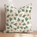 Noel Garden Throw Pillow throw pillow - Hillcroft Home