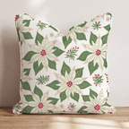 Noel Garden Throw Pillow throw pillow - Hillcroft Home