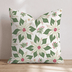 Noel Garden Throw Pillow throw pillow - Hillcroft Home