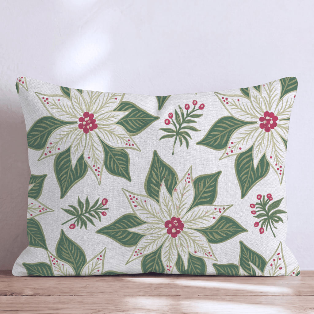 Noel Garden Throw Pillow throw pillow - Hillcroft Home