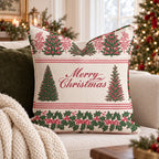 Noel Promenade Throw Pillow throw pillow - Hillcroft Home