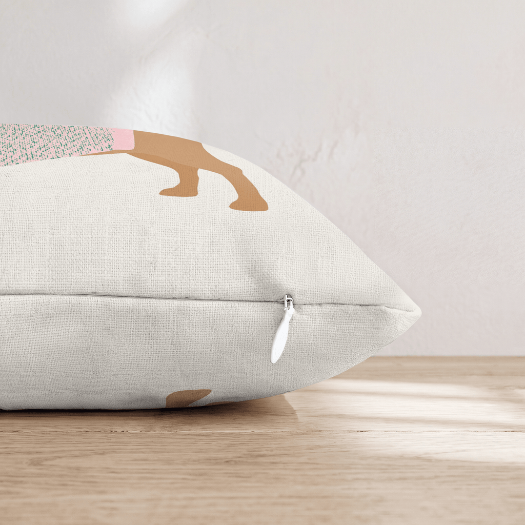 Noli the Dachshund Throw Pillow - Hillcroft Home
