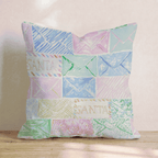North Pole Post Office Throw Pillow - Hillcroft Home