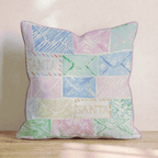 North Pole Post Office Throw Pillow - Hillcroft Home