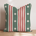 North Star Stripe Throw Pillow throw pillow - Hillcroft Home