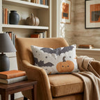 Not-So-Spooky Throw Pillow - Hillcroft Home