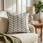 Notchmark Throw Pillow - Hillcroft Home