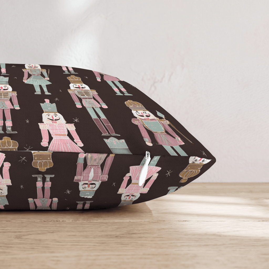 Nutcracker Soldier Parade Throw Pillow - Hillcroft Home