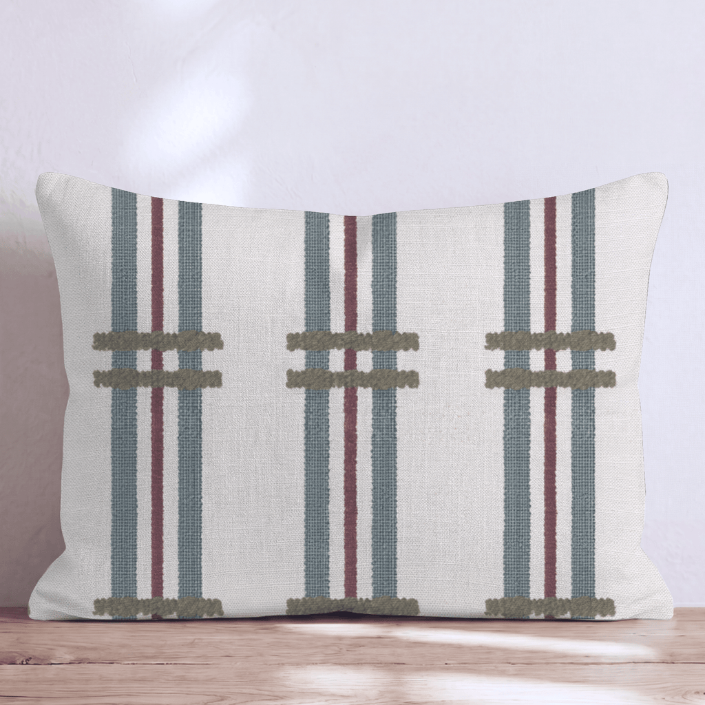 Nutcracker Ticking Throw Pillow throw pillow - Hillcroft Home